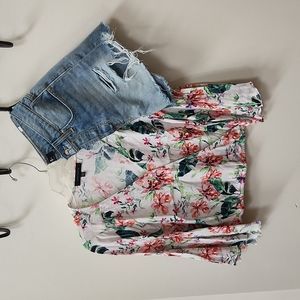 7 For All Mankind Monroe Cutoff Short